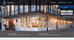 Desktop Screenshot of chateauneworleans.com